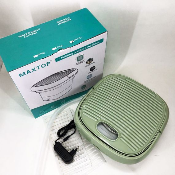 Міні пральна машина відро MAXTOP, Пральна машина з баком для води Маленька машинка мобільна WY-93 | Зображення 3