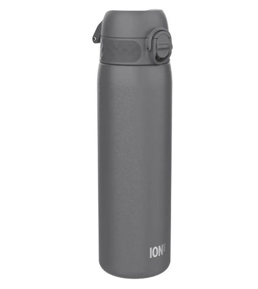 Пляшка для води металева вакуумна ION8 500 мл Vacuum Insulated Grey (I8TS500GRY)