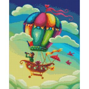 УЦЕНКА!!! Алмазная мозаика "Путешественники" ©Elena Schweitzer AMO7315-UC 40х50 см