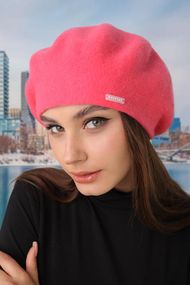 Берет «Кристина» (5152) коралловый