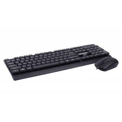 Комплект Maxxter KMS-CM-01-UA USB Black (KMS-CM-01-UA) | Зображення 1