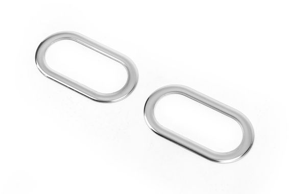 Хром накладки на поворотники OmsaLine (2 шт, нерж) для Volkswagen Caddy 2010-2015рр | Зображення 2