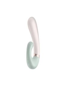Смарт вібратор-кролик із підігрівом Satisfyer Heat Wave Mint sexstyle