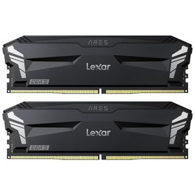 Модуль пам'яті для комп'ютера DDR5 32GB (2x16GB) 6000 MHz Ares Black Lexar (LD5U16G60C320A-RGD)