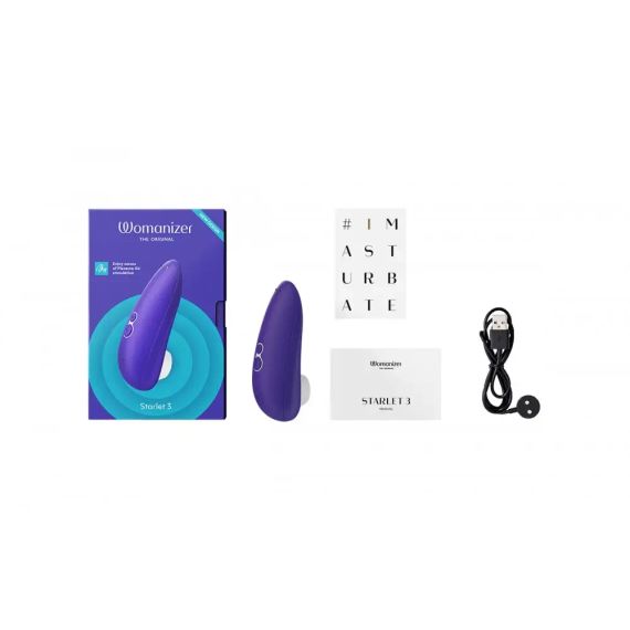 Вакуумний кліторальний стимулятор Womanizer Starlet 3 Indigo Sex Aura | Зображення 5