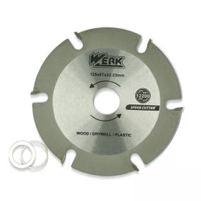 Пильний диск Ø125х22,23 T-6 Werk 129227