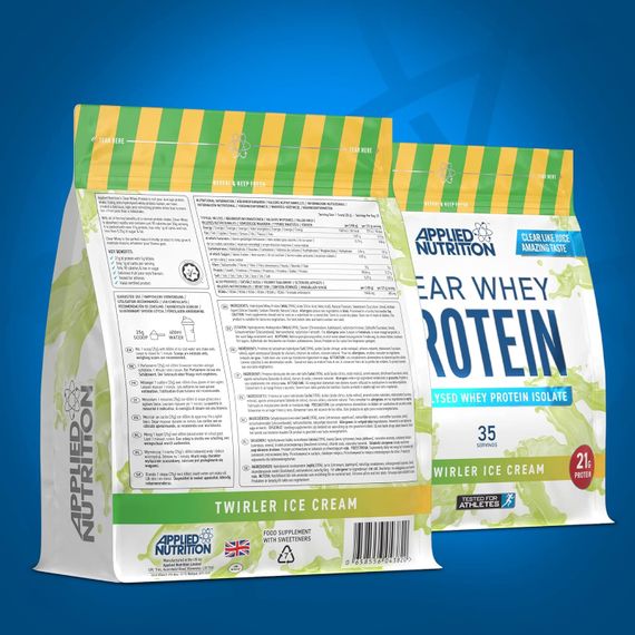 Протеин Applied Nutrition Clear Whey Isolate Protein (Twirler Ice Cream) (875g - 35 Servings) | Зображення 1