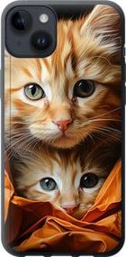 Чохол на iPhone 14 Plus Котики 2 із силікону FCh_008291