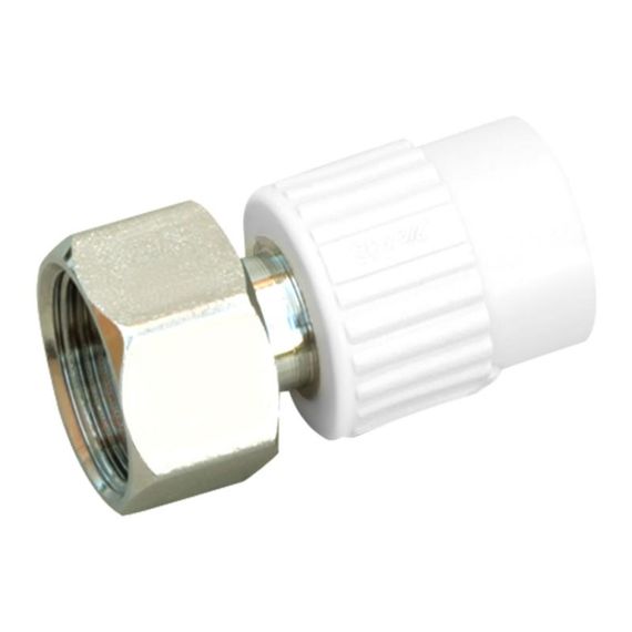 Муфта PPR із накидною гайкою Blue Ocean 20х1/2" ВР з латунним штоком SD00042201