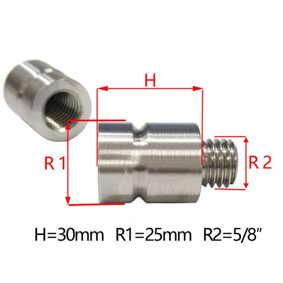 Адаптер-перехідник NTECH-GEO AC-7 (5/8"-5/8") | Зображення 1