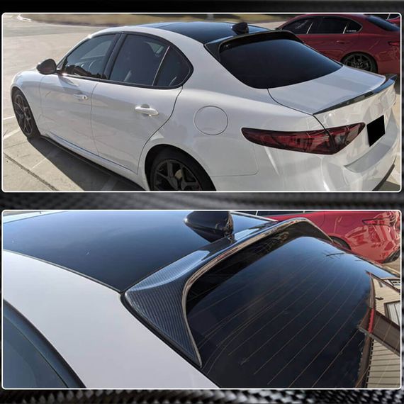 Бленда V2 (Карбон) для Alfa Romeo Giulia 2016-2022 рр | Зображення 1