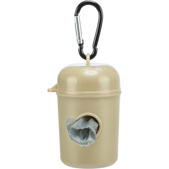 Контейнер Trixie для збиральних пакетів пластиковий з 2 рулонами пакетів для фекалій розмір М 20 шт/рулон | Зображення 3