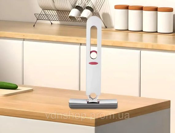 Портативная чудо мини швабра MINI MOP с автоотжимом, легкая, для уборки дома, авто | Зображення 4