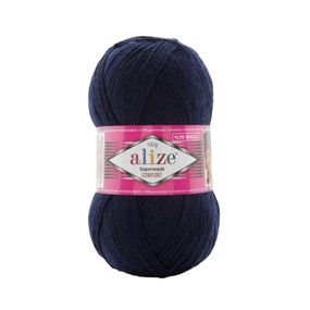 Alize Superwash Comfort Socks, темно-синий 958