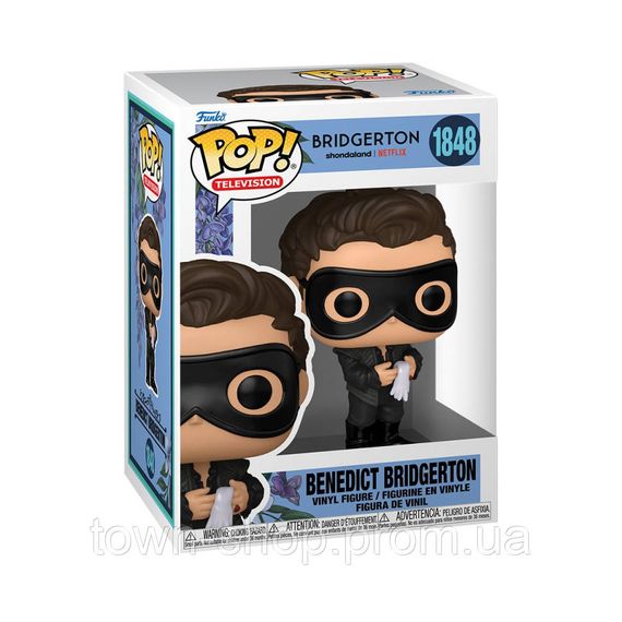Игровая фигурка FUNKO POP! "Бенедикт Бриджертон" Funko 90802 серии "Бриджертоны" | Зображення 1