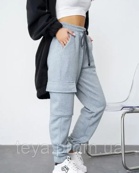 Спортивні штани колір світло-сірий розміри M, XXL, L, S, XL, 3XL FI_005718 | Зображення 1