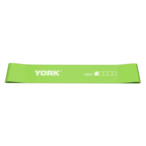Резинка для фітнесу York Light, зелений | Зображення 1