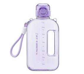 Пляшка для води із BPA-free пластику 750 мл. Фіолетова
