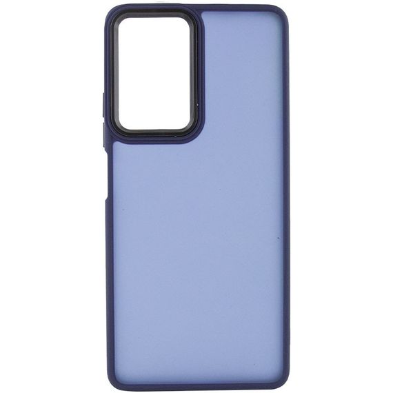 Чохол TPU+PC Lyon Frosted для Xiaomi Poco F5 / Note 12 Turbo Navy Blue | Зображення 1