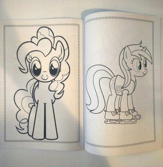 Розмальовка Little Pony 36 аркушів | розмальовка для дівчинки | дитяча розмальовка поні | | Зображення 3
