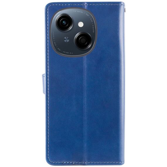 Кожаный чехол-книжка GETMAN Gallant (PU) для TECNO Spark Go 1 (KL4) Красный Синий | Зображення 5