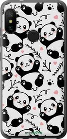 Чохол на Xiaomi Redmi 6 Pro Панди "4318u-1595-2448"