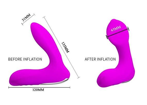 Массажер простаты расширяющийся PRETTY LOVE - LEONARD, BI-014463-1 Sex Aura | Зображення 6