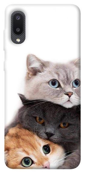 Чохол IBANAN Три коти для Samsung Galaxy A02