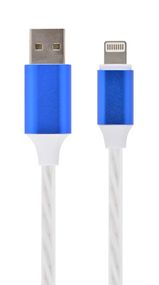 Кабель Cablexpert CC-USB-8PLED-1M, USB 2.0 А-папа/Lightning, 1.0 м.