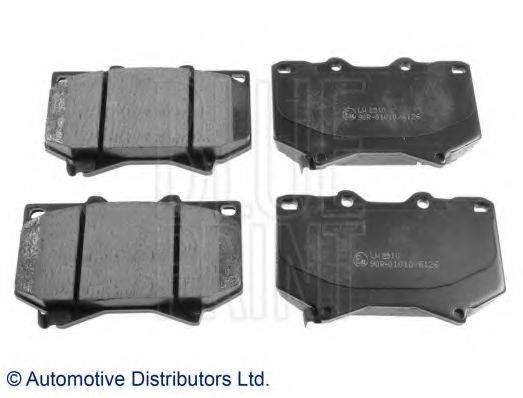 Комплект гальмівних колодок з 4 шт. дисків BLUE PRINT ADT342117 на TOYOTA PRADO (FZJ1_, UZJ100)