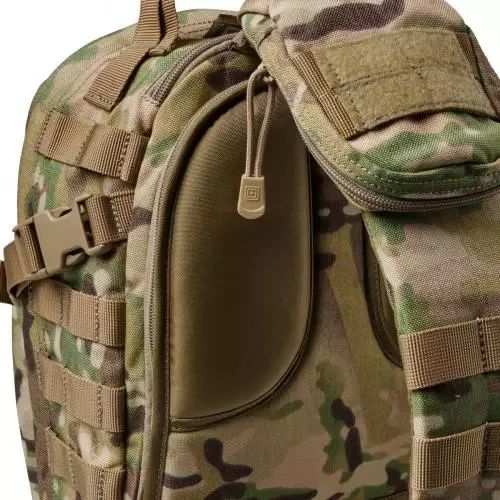 Однолямковий тактичний рюкзак 5.11 Tactical 18 літрів MultiCam штурмовий рюкзак із системою MOLLE для військових, туризму та EDC | Зображення 4