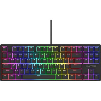 Клавиатура Hator Rockfall 2 Optica TKL Black USB Black (HTK-730) (HTK-730)