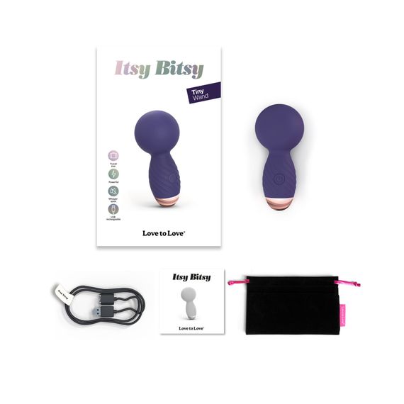 Мінівібромасажер Love To Love Itsy Bitsy – Midnight Indigo | Зображення 4