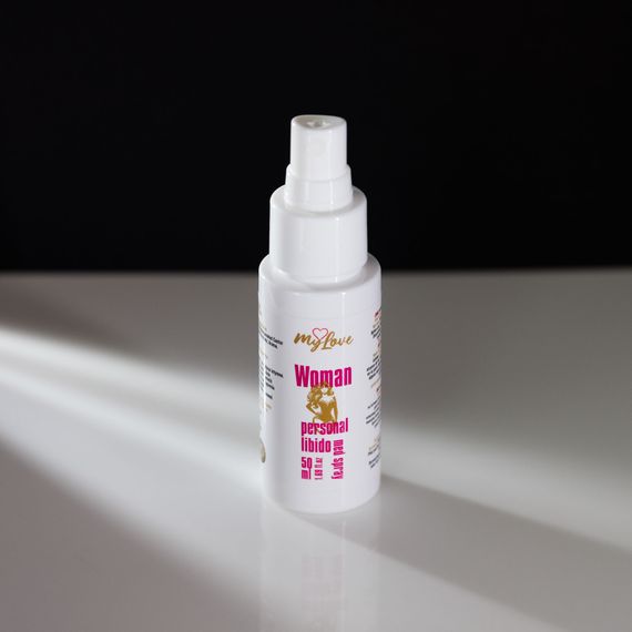 Інтимний спрей-лубрикант для жінок - MyLove Woman Personal Libido Med Spray, 50 мл | Зображення 3