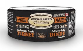 Вологий корм з індичкою для собак будь-якого віку Oven-Baked Tradition Dog Turkey, 156 гр