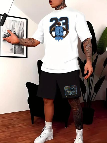 Комплект футболка та шорти ДТФ