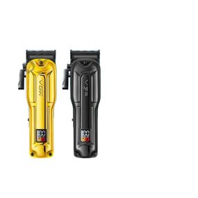 Акумуляторна машинка для стрижки VGR V-138 BLACK, 7000 об/хв, 2500 mAh, LED-дисплей, 4 насадки (46067-V-138_1015)