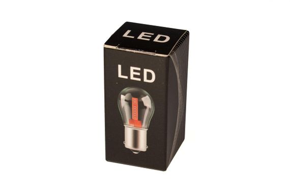 Світлодіодна лампа StarLight T25 18 chip СОВ 12 V-24 V WHITE в скляній колбі | Зображення 1