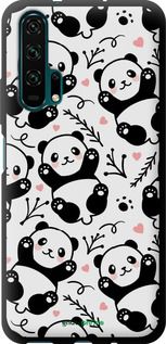 Чохол на Huawei Honor 20 Pro Панди "4318b-1702-2448"