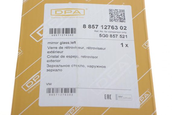 Скло дзеркала VW Golf VII 12-20 L  88571276302 | Зображення 3