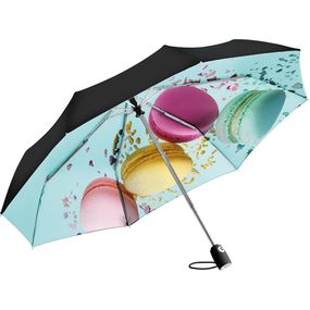 Складна парасолька Fare 75460 принт макарон