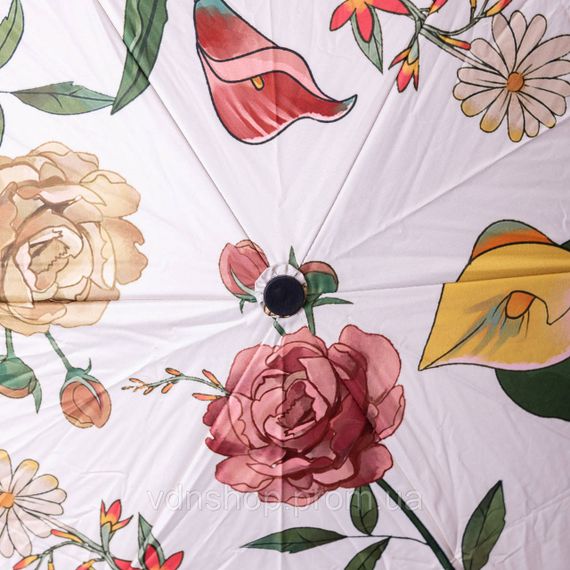 Зонт механический элегантный с принтом прочный надежный из полиэстера диаметр 99 см Синий HP-23-15BL | Зображення 7