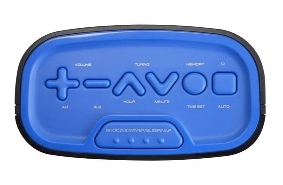 Годинник настільний з радіо Technoline WT465 Black/Blue (WT465 blaue) | Зображення 3