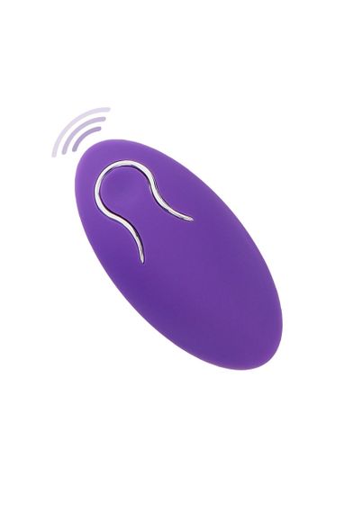 Вибро-эрекционное кольцо с дистанционным пультом Toy Joy фиолетовое, 8.9 х 4.2 см Sex Aura | Зображення 2