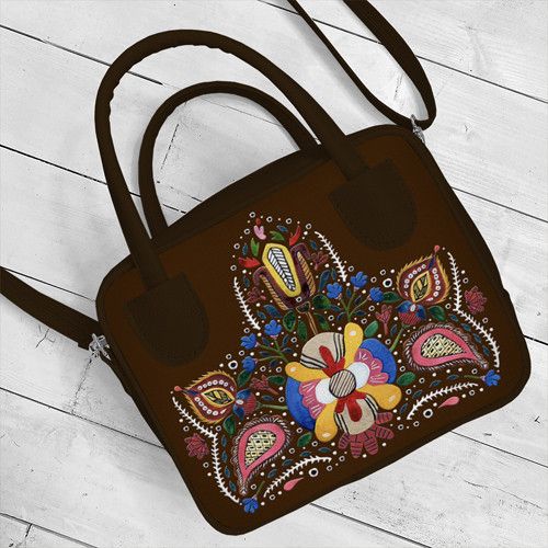 Сумка женская Kitto Чудо-цветок 25x20x9 см (SKI_23S015_TBR)