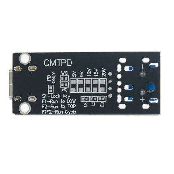 USB Type-C PD/QC триггер (5/9/12/15/20В, до 100Вт) LX-CMTPD | Зображення 1