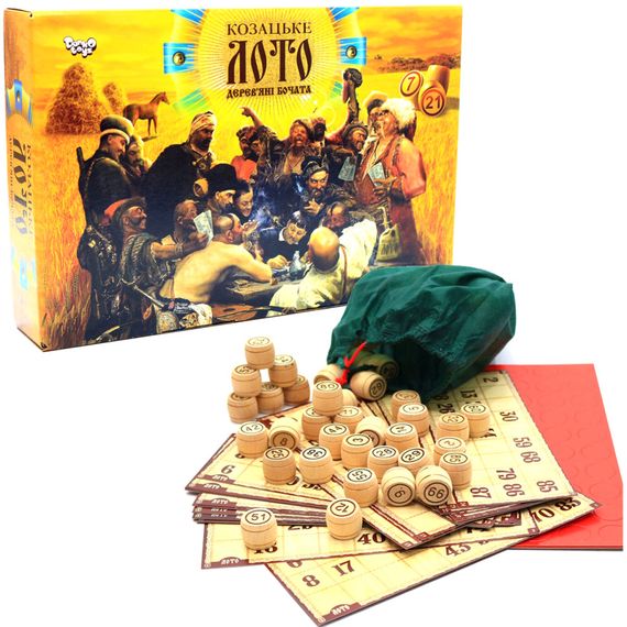 Настольная игра Козацкое Лото 2623 в коробке