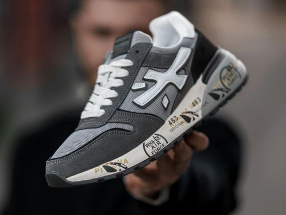 Чоловічі кросівки PREMIATA Grey | Зображення 1