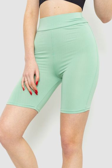 Велотреки жіночі однотонні, колір оливковий, 221R3019 | Зображення 2