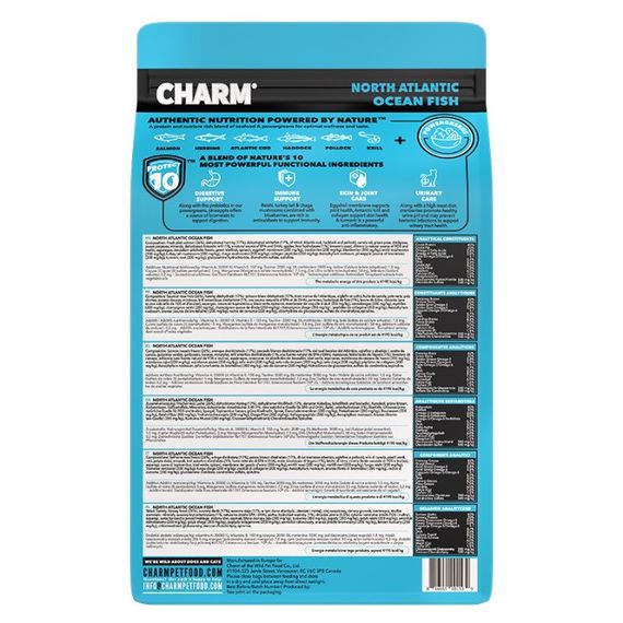 Сухий корм для котів з рибою Charm North Atlantic Ocean Fish, 340 гр | Зображення 1